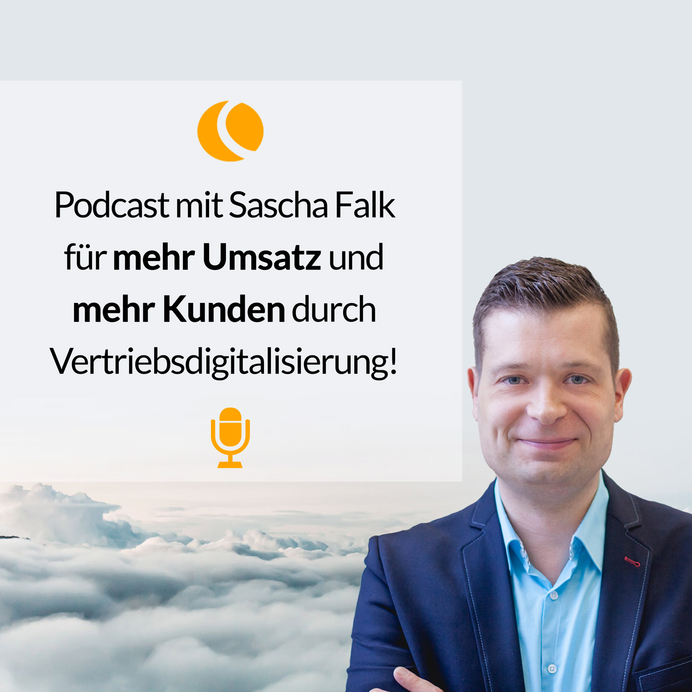 CENTEVO Podcast mit Sascha Falk für mehr Umsatz mit Vertriebsdigitalisierung und Marketingautomation